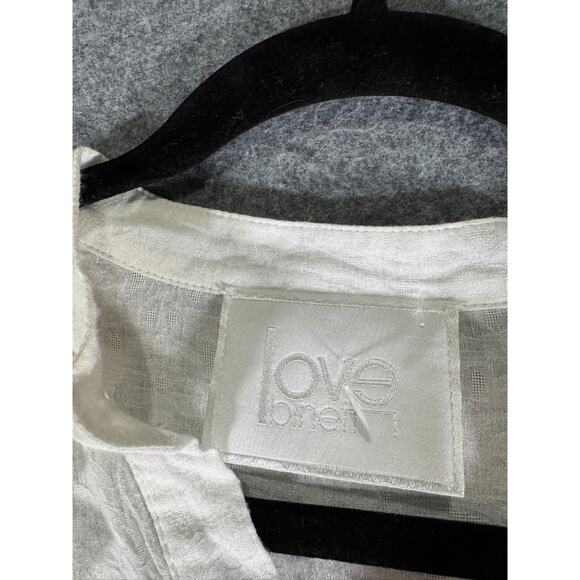 Anthro Love Binetti Dress Women XS Sleeveless Embroidered Peasant Boho Fringe - Picture 2 of 7